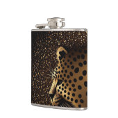 Gouden Jaguar Patroon Heupfles (Links)