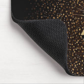 Gouden Jaguar Patroon Muismat (Hoek)