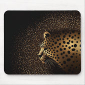 Gouden Jaguar Patroon Muismat (Voorkant)