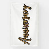 Gouden Jubileum 2.5x4 Vinyl Banner (Verticaal)