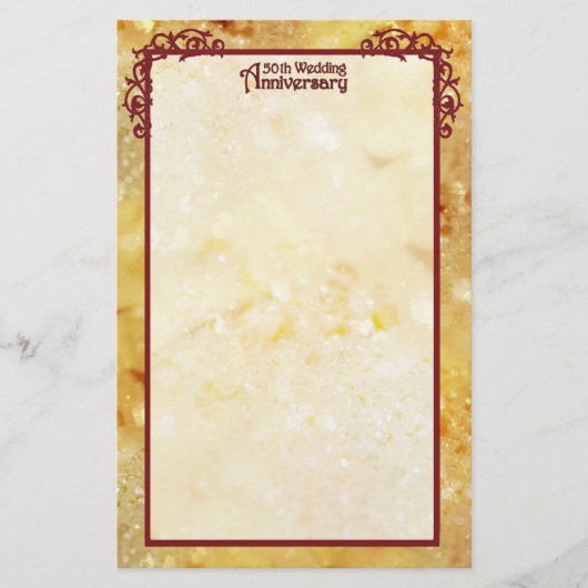 Gouden Jubileum 2 Briefpapier (Voorkant)