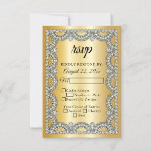 gouden jubileum   diamanten bruiloft   JUBILEUM RS RSVP Kaartje