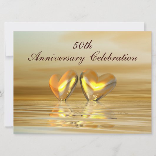 Gouden Jubileum Hartjes Kaart (Voorkant)
