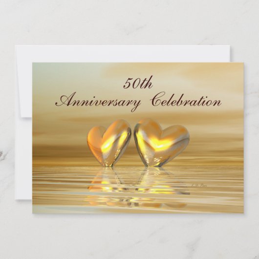 Gouden Jubileum Hartjes Kaart (Voorkant)