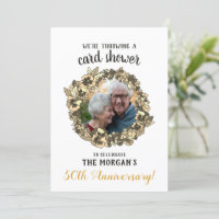 Gouden Jubileum Kaartenshowers met Foto