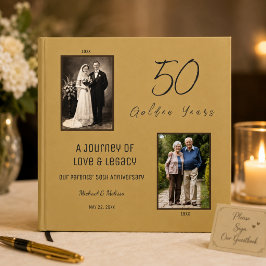 Gouden Jubileum Legacy-gastenboek Gastenboek