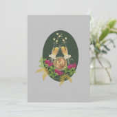 Gouden Jubileum Plat Kaart (Staand voorkant)