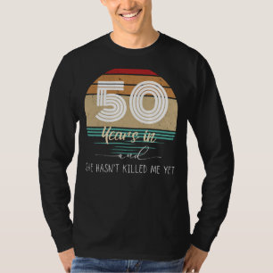 Gouden Jubileum van het Lachen: Amusante 50ste Ann T-shirt