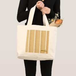 Gouden Jumbo Tote Tas