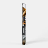 "Gouden Jungle Koning" iPhone Hoesje (Rechterkant)