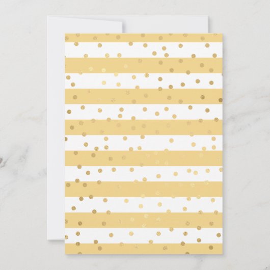 Gouden jurk Blonde Haired Princess Verjaardag Kaart (Achterkant)