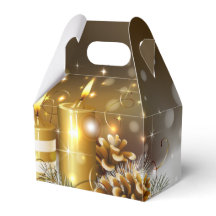 Gouden kaarsen Kerst Elegante vakantie