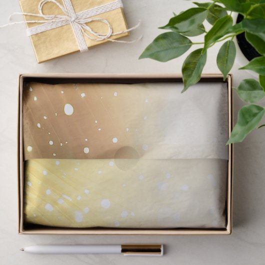 Gouden kaarsen kerstvakantie weefsel papier (Geschenk)