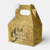 gouden kaart bruiloft bedankdoosjes (Voorkant Zijde)