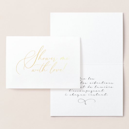 Gouden kaart Positieve bevestiging en zegen (Display)