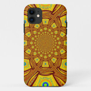 Gouden Kaleidoscoop Art Print Case-Mate iPhone Case