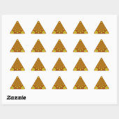 Gouden Kaleidoscoop Art Print Sticker (Vel)