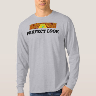 Gouden Kaleidoscoop Art Print T-shirt