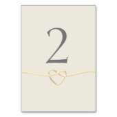 Gouden kalligrafie kaart (Achterkant)