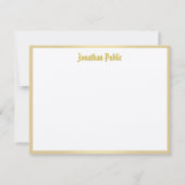 Gouden kalligrafie Script Sjabloon Classic Look Co (Voorkant)