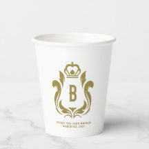Gouden Kam B Monogram