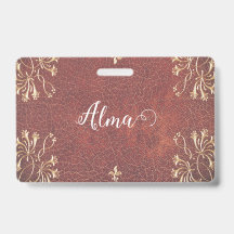 Gouden kamperfoelies - gepersonaliseerd