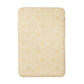 Gouden Kant Abstract Badmat (Voorkant Verticaal)