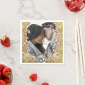 Gouden Kant & Parels Servet (Insitu)