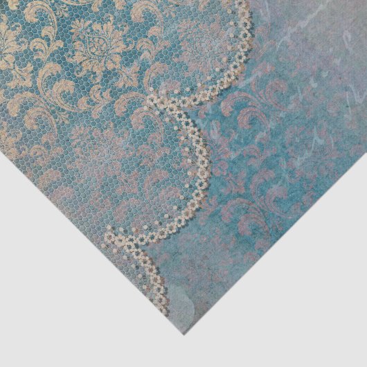 Gouden kant tissuepapier (Detail)