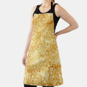 Gouden kanten stof detail, doek. schort (Insitu)