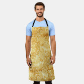 Gouden kanten stof detail, doek. schort (Gedragen)