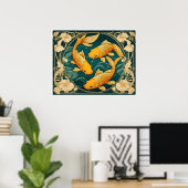 Gouden Karper Archival Print (Thuiskantoor)