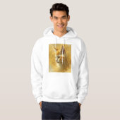 Gouden kat hoodie (Voorkant volledig)