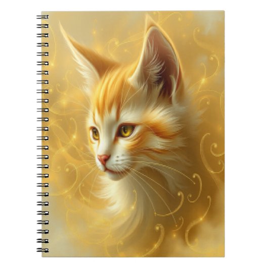 Gouden kat notitieboek (Voorkant)