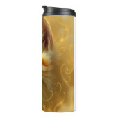 Gouden kat thermosbeker (Geroteerd rechts)