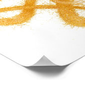 Gouden Keltische Knoop Posterprint Poster (Hoek)