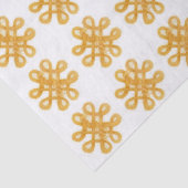 GOUDEN KELTISCHE KNOOP tissuepapier (Detail)