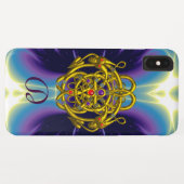 GOUDEN KELTISCHE KNOPEN MET TWIN DRAGONS Case-Mate iPhone CASE (Achterkant (horizontaal))