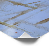 Gouden Kerkuil Perfect Poster (Hoek)