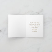 Gouden Kerst Decoratie Ballen Niet-Foto Feestdagen Kaart (Binnen)