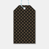 Gouden Kerst Geschenklabel Cadeaulabel (Achterkant)