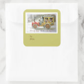 Gouden Kerst Gnomes Vakantie Geschenk Labels (Tas)