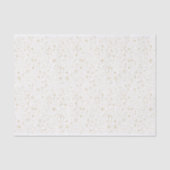 Gouden Kerst Iconen Wrapping Tissue Paper Tissuepapier (Voorkant)