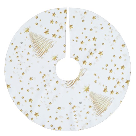 Gouden kerst kerstboom rok (Voorkant)