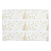 Gouden kerst kussensloop (Voorkant)