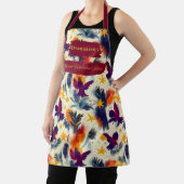 Gouden Kerst met Engelen en Sterren - Elegant Schort (Insitu)