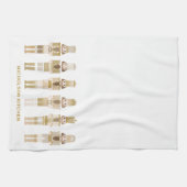 GOUDEN KERST NOTENKRAKERS THEEDOEK (Horizontaal)