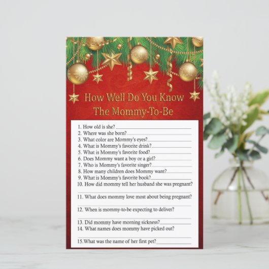 gouden kerst - speelgoed hoe goed ken je het spel  (Staand voorkant)