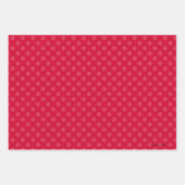 Gouden Kerst Strand Dag Gift Wrap Set 3 Inpakpapier Vel (Voorkant 2)