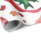 Gouden kerstbal elegantie cadeaupapier (Rol Hoek)